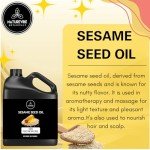 Natural Sesame Seed Oil for Skin & Hair Care