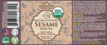 Organic Cold Pressed Sesame Seed Oil - 2 oz