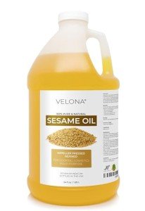Pure Sesame Seed Oil - 64 Fl Oz