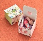 Floral Gift Boxes with Ribbons - 20 Pack
