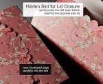 Floral Gift Boxes with Ribbons - 20 Pack