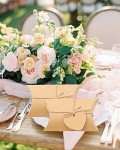 Kraft Pillow Candy Boxes for Wedding Favors