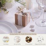 40-Pack Gift Boxes with Lids for Soaps