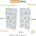 50 Pack Paper Bags for Handmade Soap and Gifts