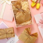 50 Handmade Soap Paper Bags with Jute Ropes