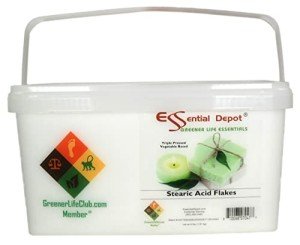 Vegetable-Based Stearic Acid Flakes - 4 lbs