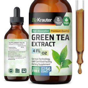 Green Tea Extract Liquid Drops - 4 Fl. Oz