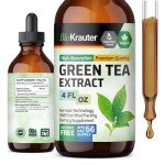 Green Tea Extract Liquid Drops - 4 Fl. Oz