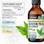 Green Tea Extract Liquid Drops - 4 Fl. Oz
