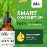 Organic Green Tea Extract Drops - Antioxidant Boost