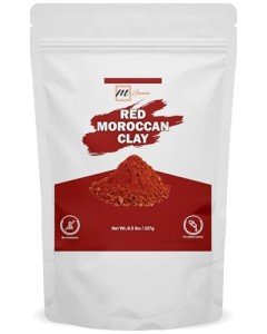Natural Moroccan Red Clay Powder for Skin & Hair
