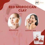Natural Moroccan Red Clay Powder for Skin & Hair