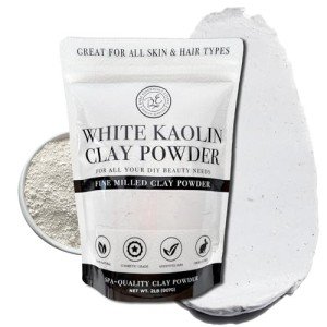 Natural White Kaolin Clay Powder for DIY Projects