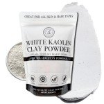 Natural White Kaolin Clay Powder for DIY Projects