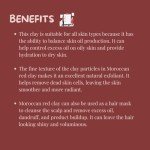 Moroccan Red Clay Powder - Detoxifying & Cleansing