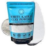 White Kaolin Clay Powder for DIY Projects (5 lb)