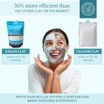 White Kaolin Clay Powder for DIY Projects (5 lb)