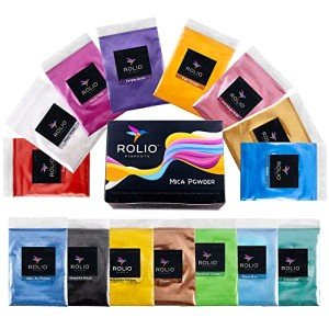 Pearlescent Mica Powder Set for Crafts - 5g Bags