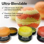 24 Color Mica Pigment Powder for Soap & Crafts