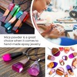 24 Jars Mica Powder for Soap and Cosmetics