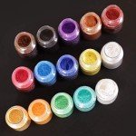 15-Color Pearlescent Mica Powder Set for Crafts