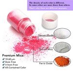 15-Color Pearlescent Mica Powder Set for Crafts