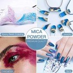 15-Color Pearlescent Mica Powder Set for Crafts