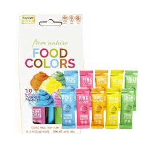 Plant-Based Food Coloring Set - 5 Vegan Colors