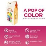 Plant-Based Food Coloring Set - 5 Vegan Colors