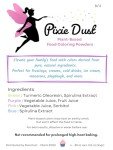 Dye-Free Plant-Based Pastel Food Coloring Set