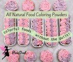 Dye-Free Plant-Based Pastel Food Coloring Set