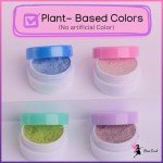 Dye-Free Plant-Based Pastel Food Coloring Set
