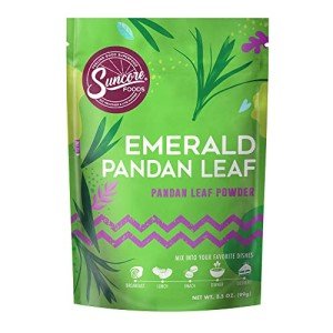 Emerald Pandan Leaf Powder - Natural Green Coloring