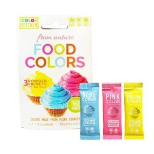 Plant-Based Food Coloring Set (3 Colors)