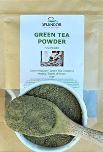 Green Tea Powder for Natural Soap Coloring