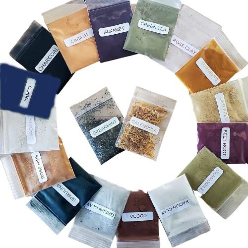 Natural Soap Colorant Powder Sampler Kit - Brighten Up!