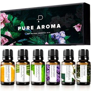 Pure Aroma Essential Oils Gift Set - 6 Pack