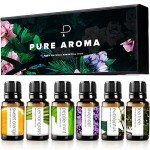 Pure Aroma Essential Oils Gift Set - 6 Pack