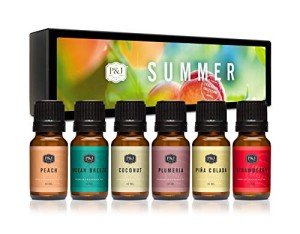 Summer Set of 6 Fragrance Oils for Soapmaking