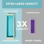 XL Soap Making Kit with Silicone Molds & Tools