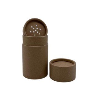 Biodegradable Kraft Shaker Tubes - 6 Pack