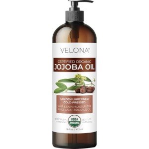 Organic Jojoba Oil with Pump - 16 fl oz