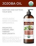 Organic Jojoba Oil with Pump - 16 fl oz