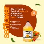 AVO High Oleic Safflower Oil, 1 Gallon