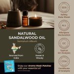Pure Sandalwood Essential Oil for Diffusers and Crafts