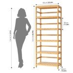 Bamboo 6-Tier Soap Curing Shelf