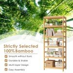 Bamboo 6-Tier Soap Curing Shelf