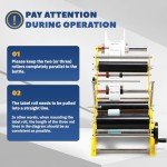 Handmade Soap Bottle Labeling Machine with Press Handle