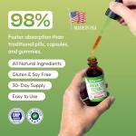 Green Tea Liquid Extract 50% EGCG Drops 2oz