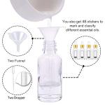 Clear Glass Eye Dropper Bottles 1oz - 24 Pack